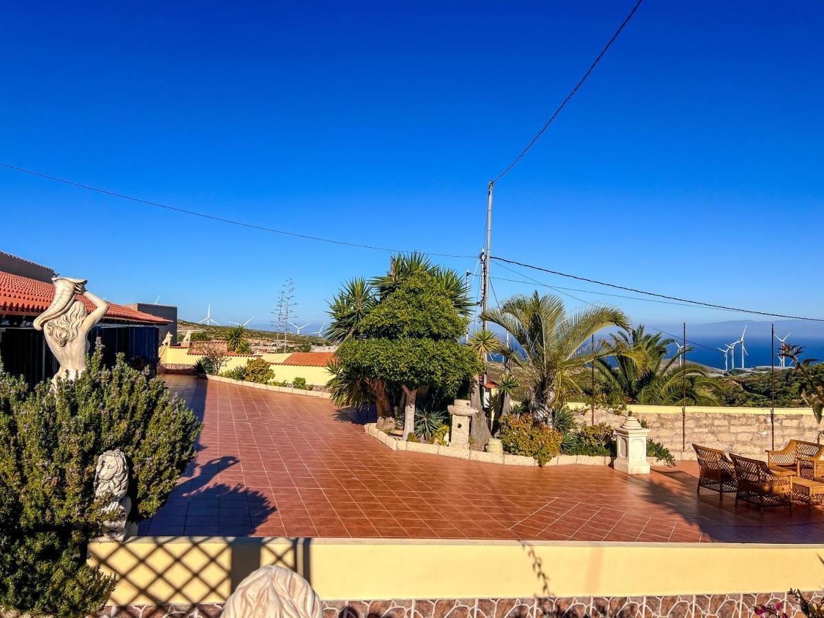 Exquisite Rural House With Garden, Pool And Sea Views Villa Arico Viejo ภายนอก รูปภาพ