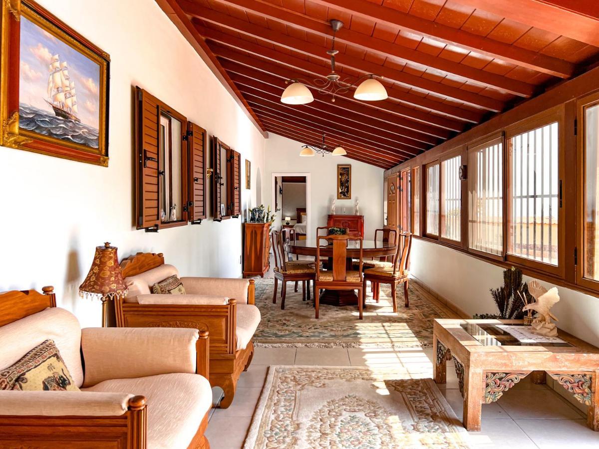 Exquisite Rural House With Garden, Pool And Sea Views Villa Arico Viejo ภายนอก รูปภาพ