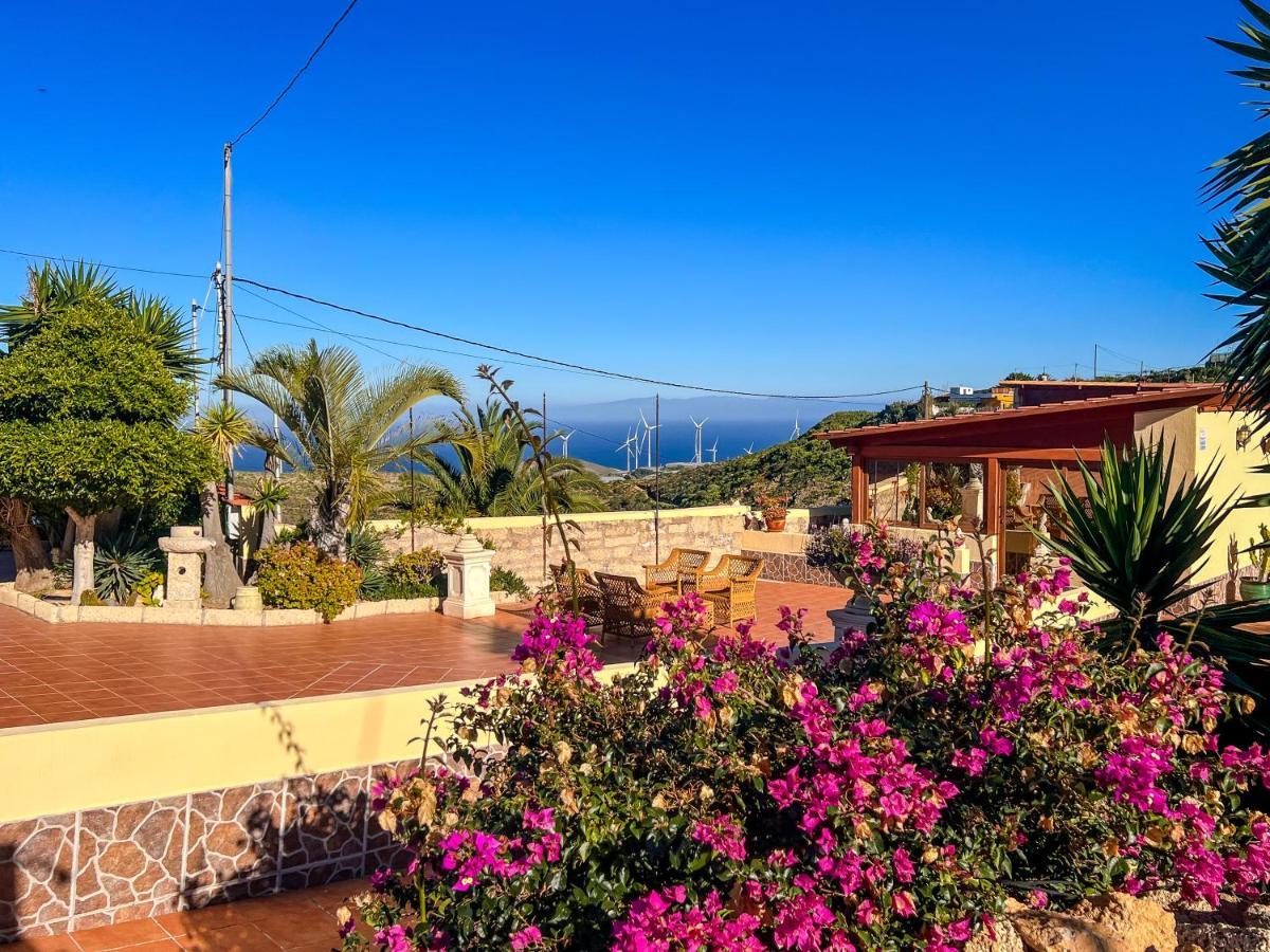 Exquisite Rural House With Garden, Pool And Sea Views Villa Arico Viejo ภายนอก รูปภาพ