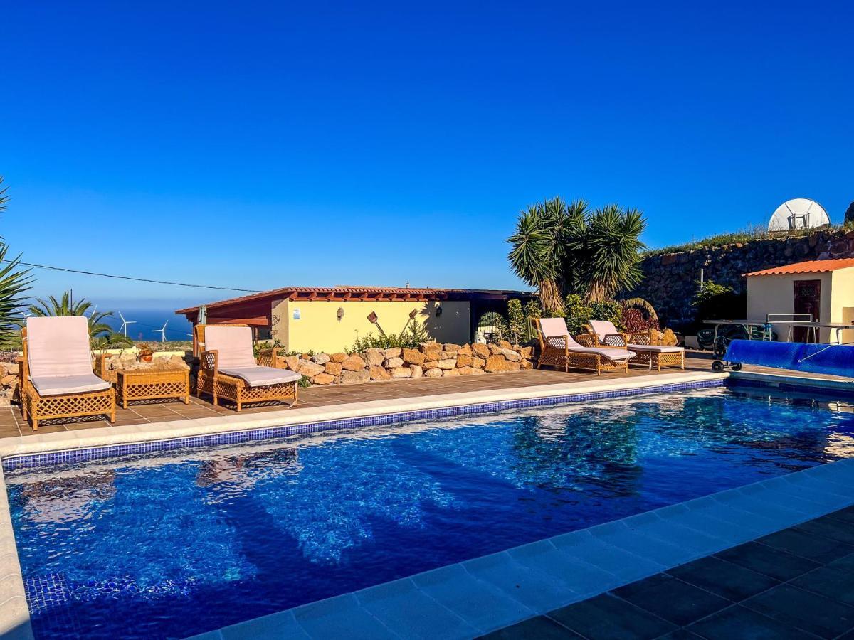 Exquisite Rural House With Garden, Pool And Sea Views Villa Arico Viejo ภายนอก รูปภาพ