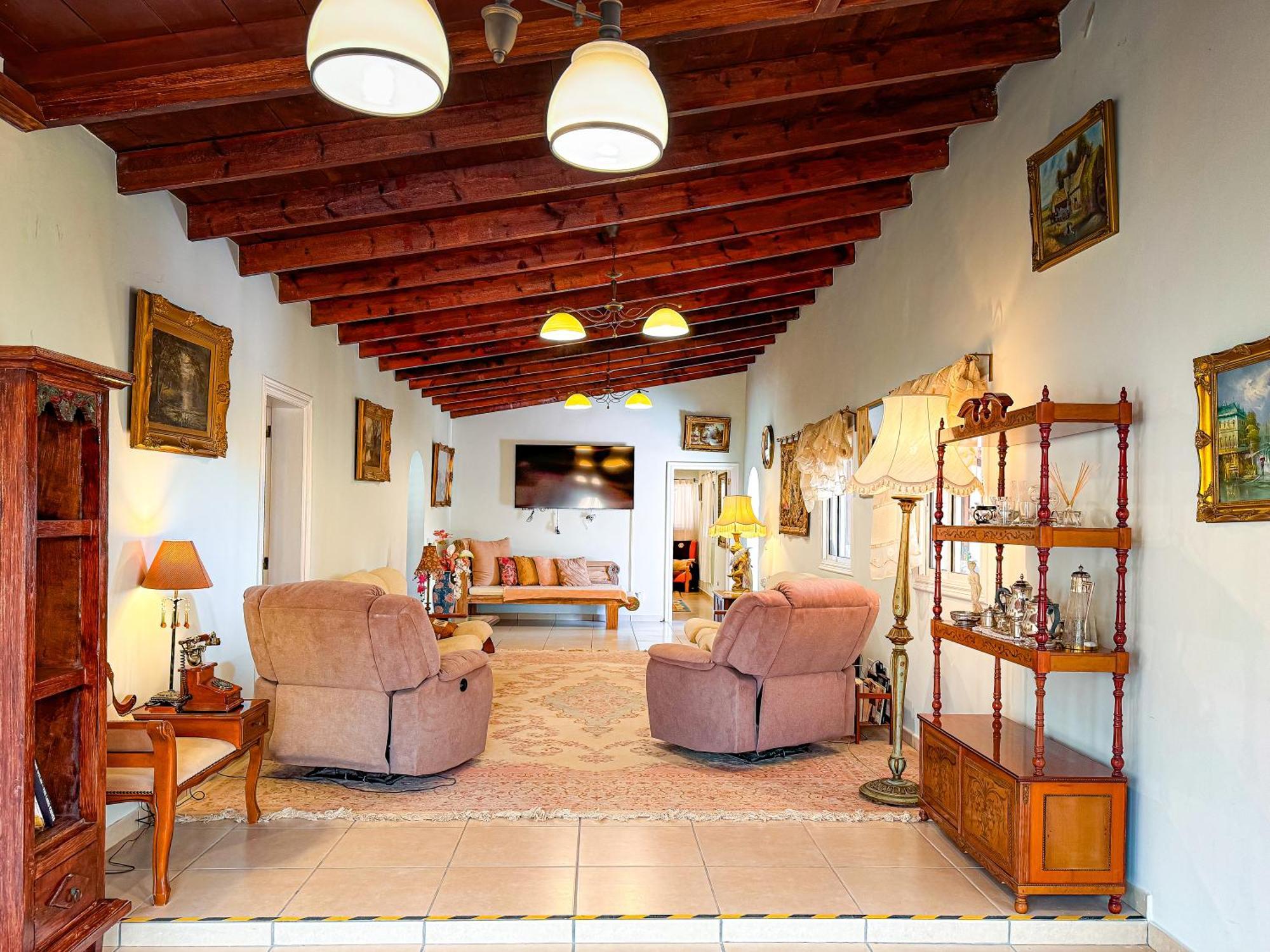 Exquisite Rural House With Garden, Pool And Sea Views Villa Arico Viejo ภายนอก รูปภาพ