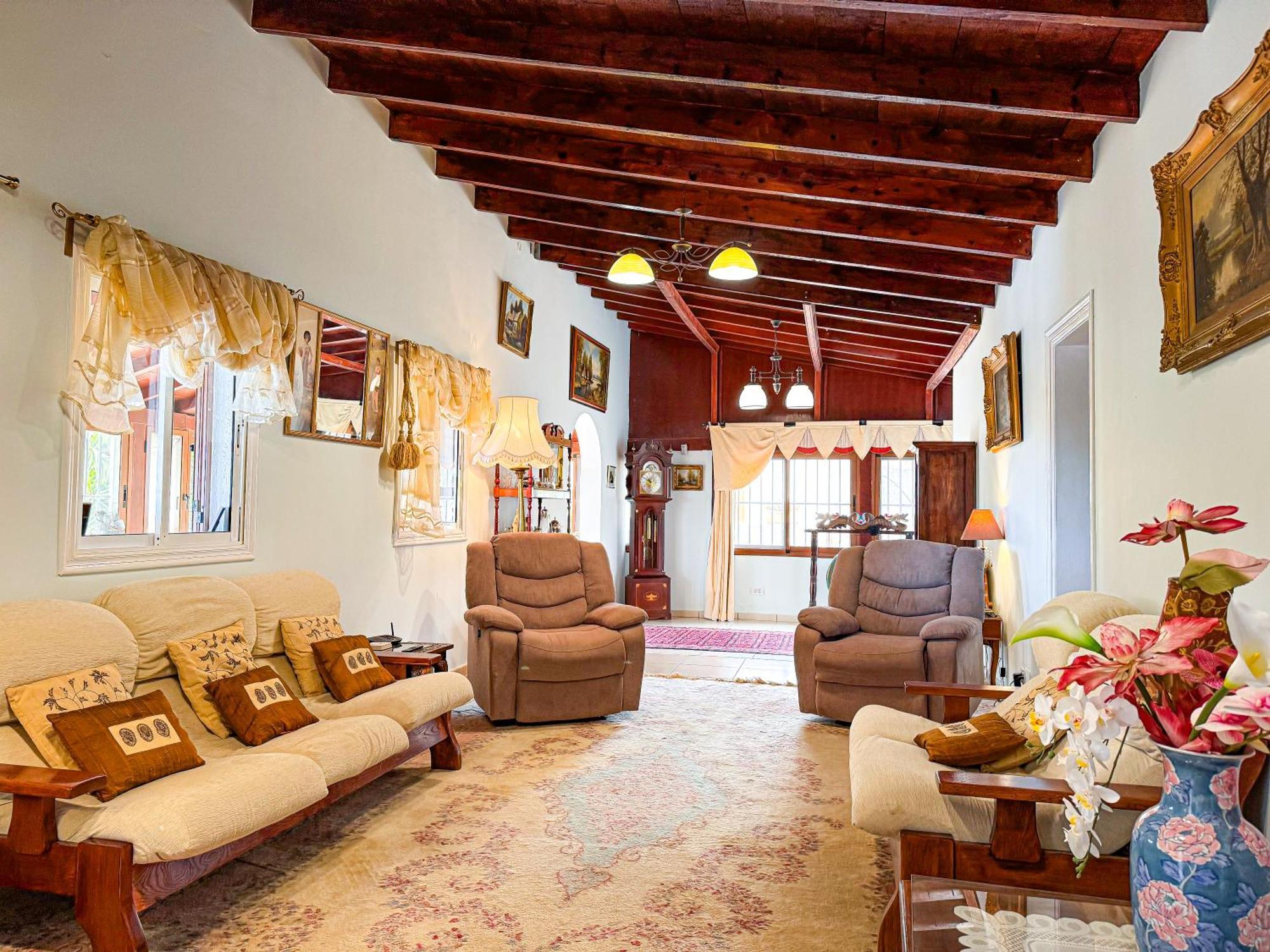Exquisite Rural House With Garden, Pool And Sea Views Villa Arico Viejo ภายนอก รูปภาพ