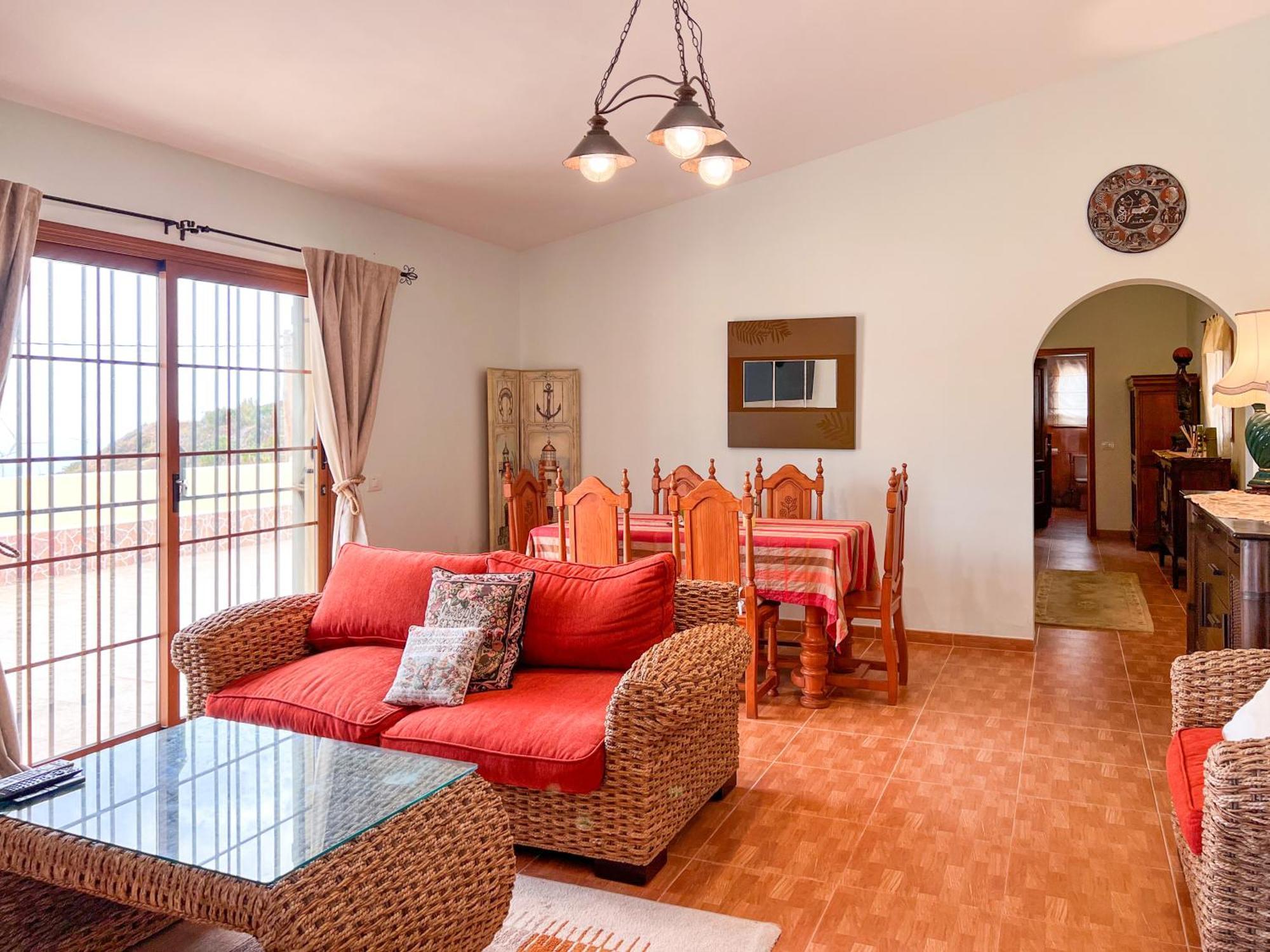 Exquisite Rural House With Garden, Pool And Sea Views Villa Arico Viejo ภายนอก รูปภาพ
