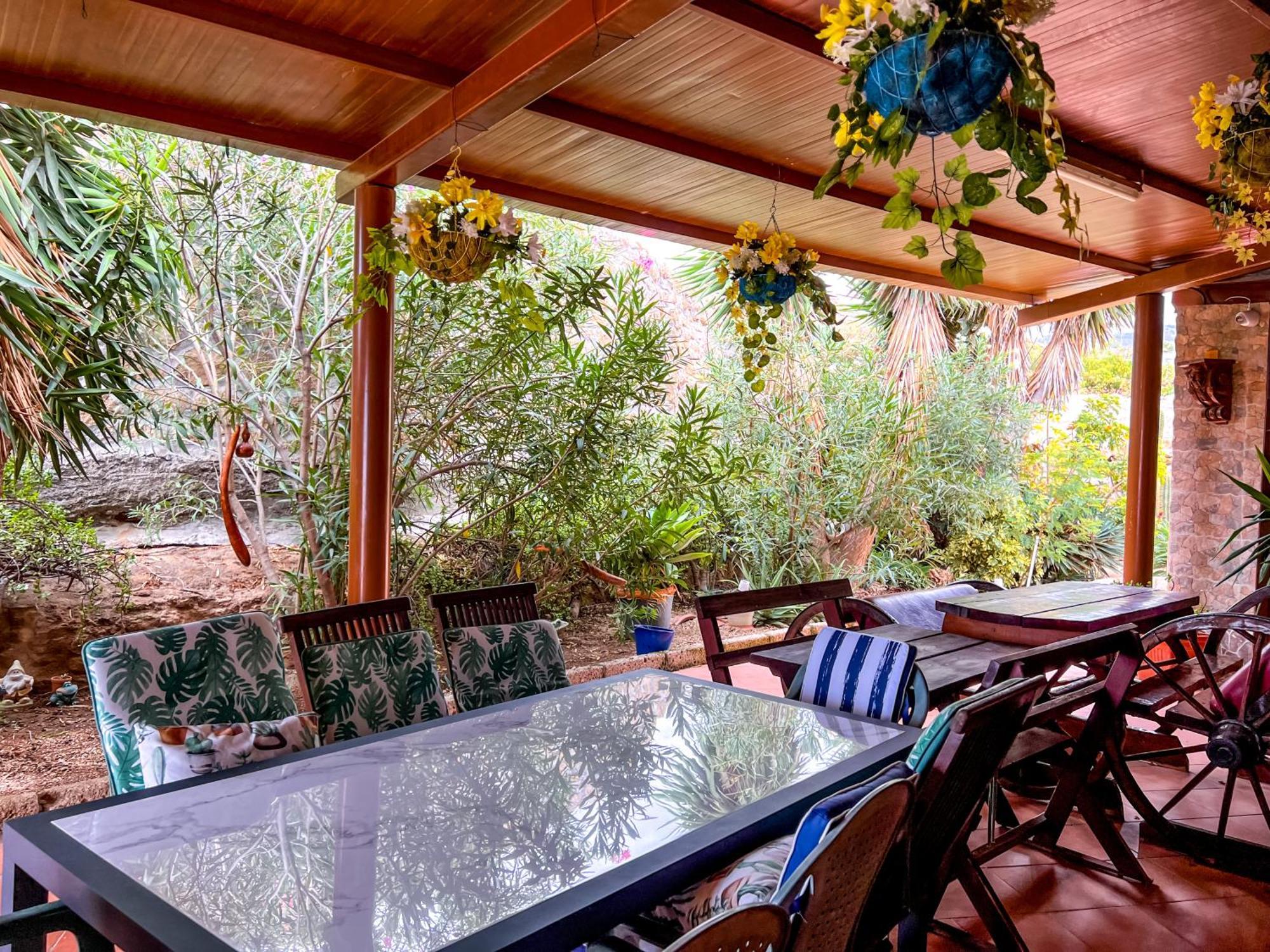 Exquisite Rural House With Garden, Pool And Sea Views Villa Arico Viejo ภายนอก รูปภาพ