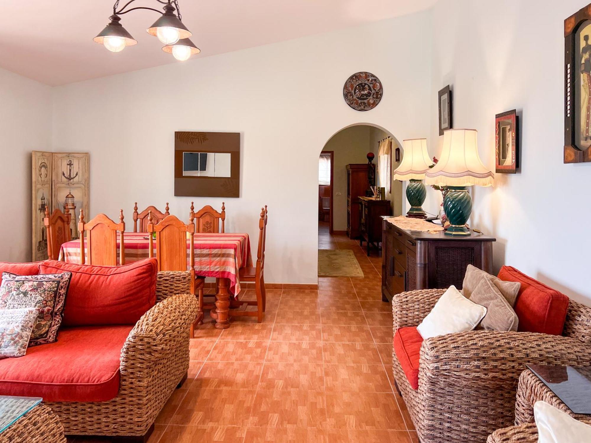 Exquisite Rural House With Garden, Pool And Sea Views Villa Arico Viejo ภายนอก รูปภาพ