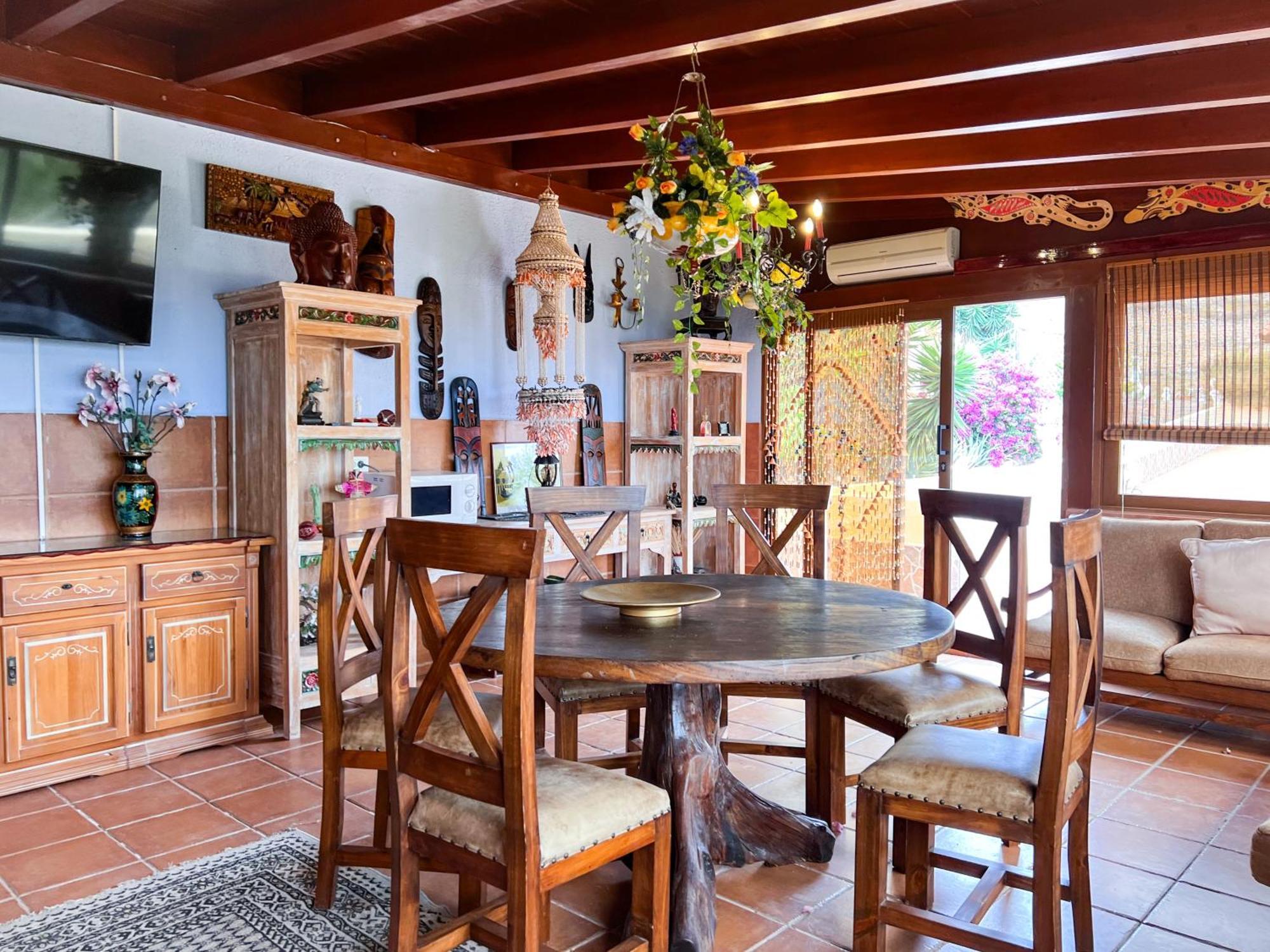 Exquisite Rural House With Garden, Pool And Sea Views Villa Arico Viejo ภายนอก รูปภาพ
