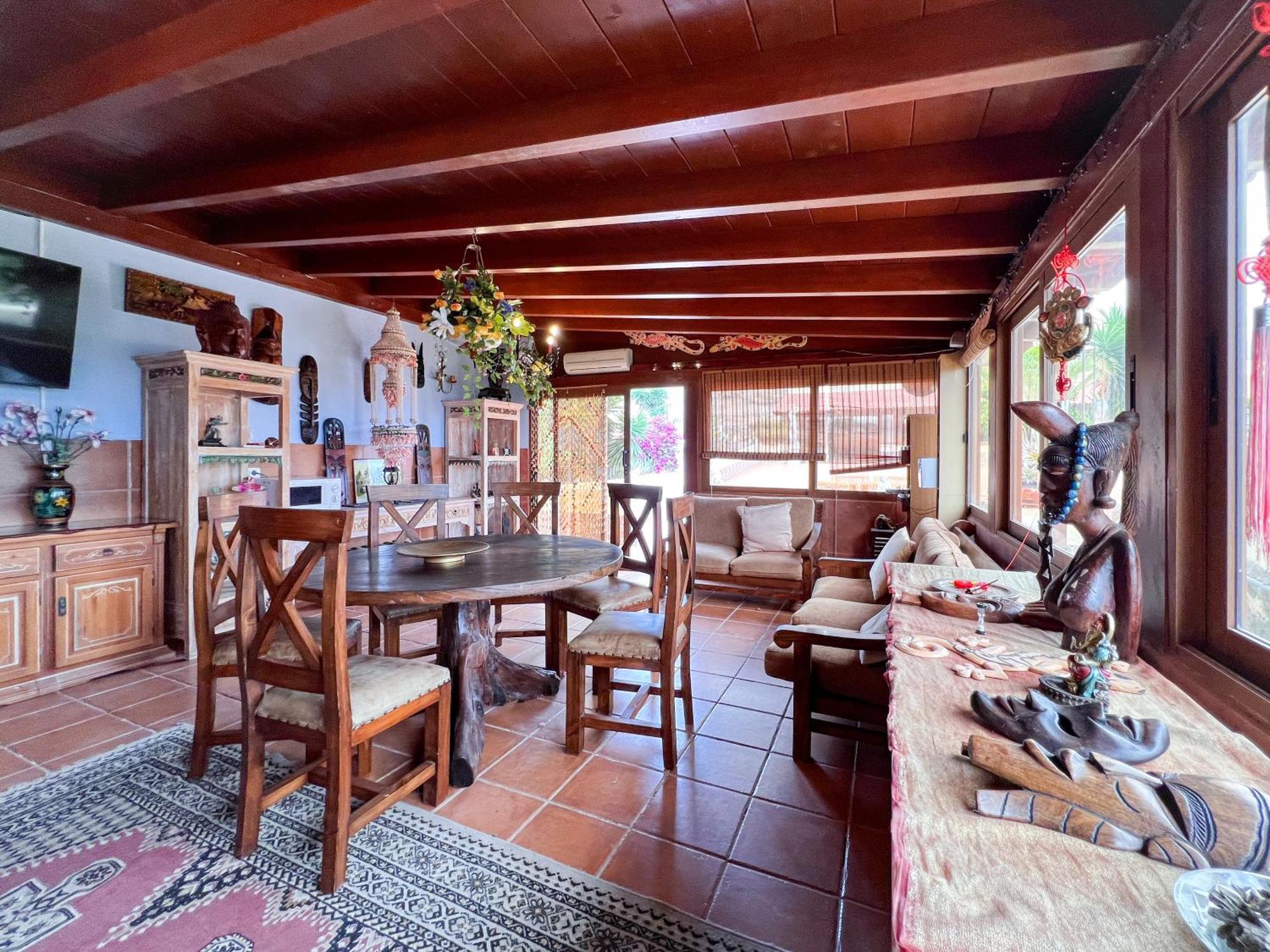 Exquisite Rural House With Garden, Pool And Sea Views Villa Arico Viejo ภายนอก รูปภาพ