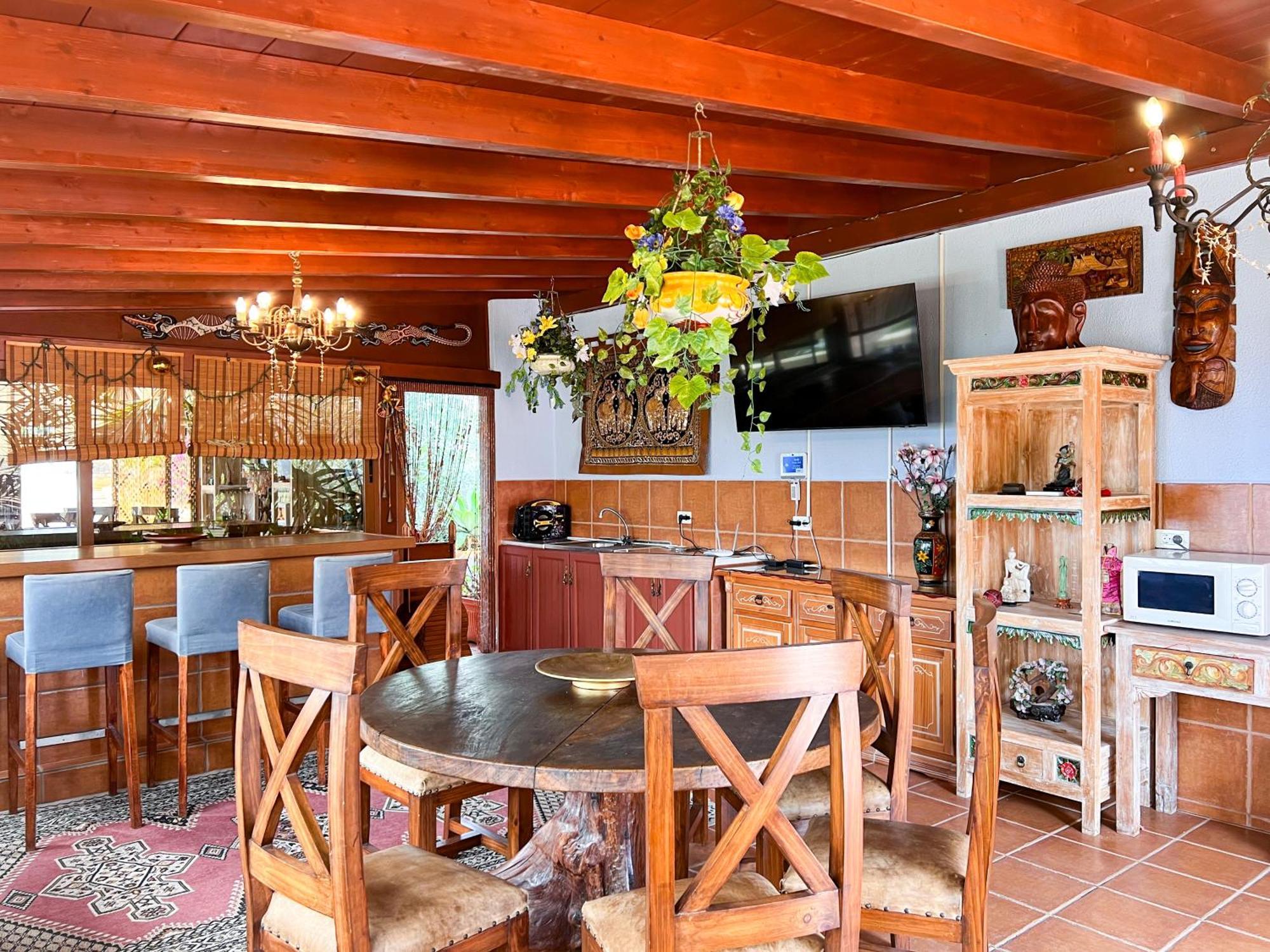 Exquisite Rural House With Garden, Pool And Sea Views Villa Arico Viejo ภายนอก รูปภาพ